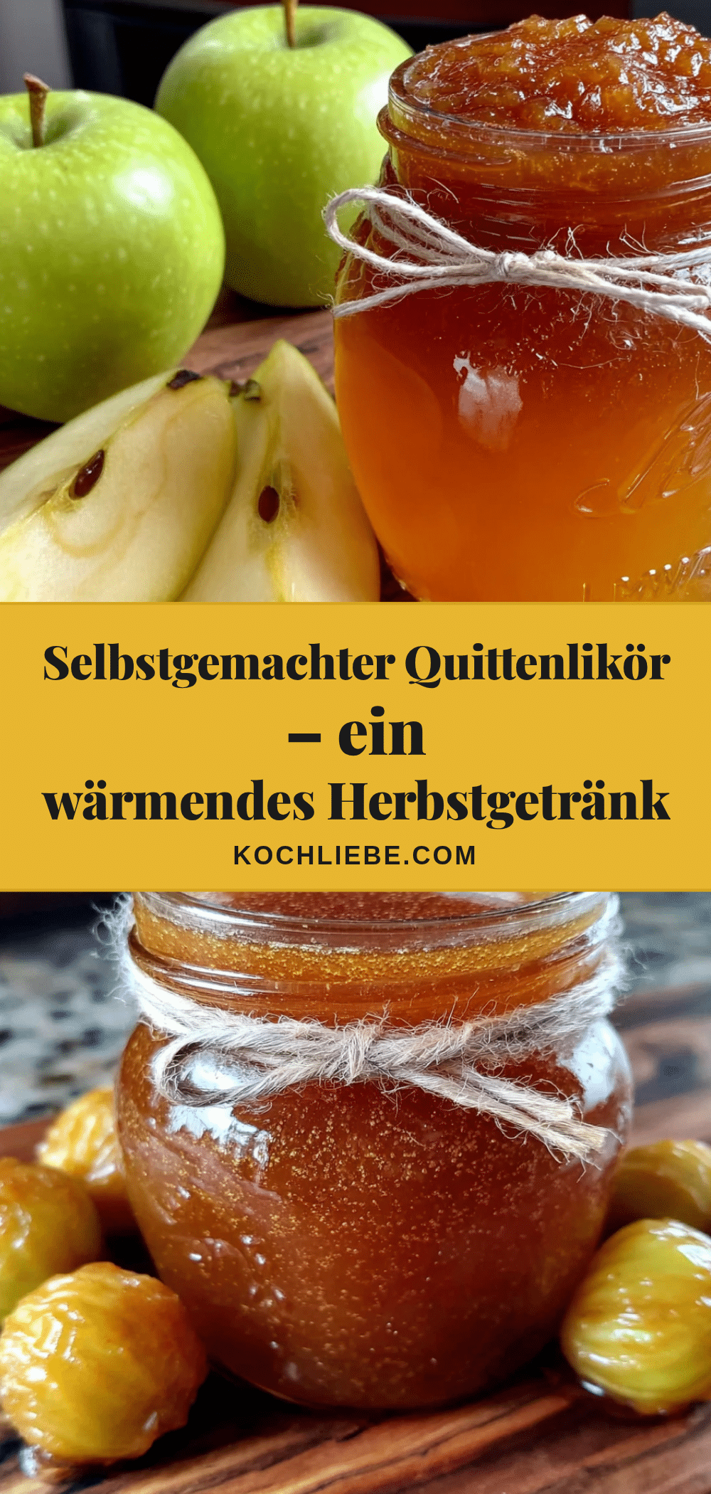 Quittenlikör recipe