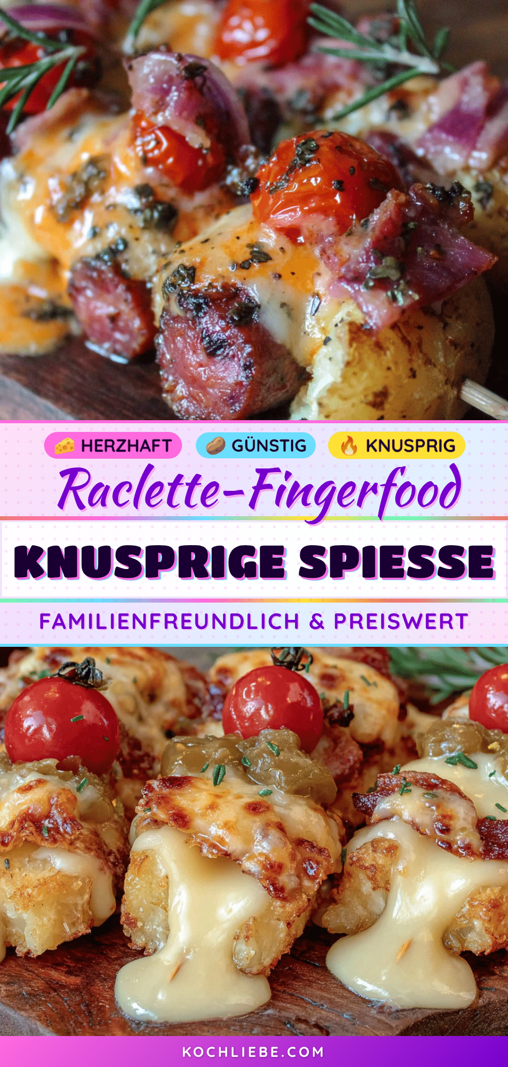 Raclette-Spieße recipe