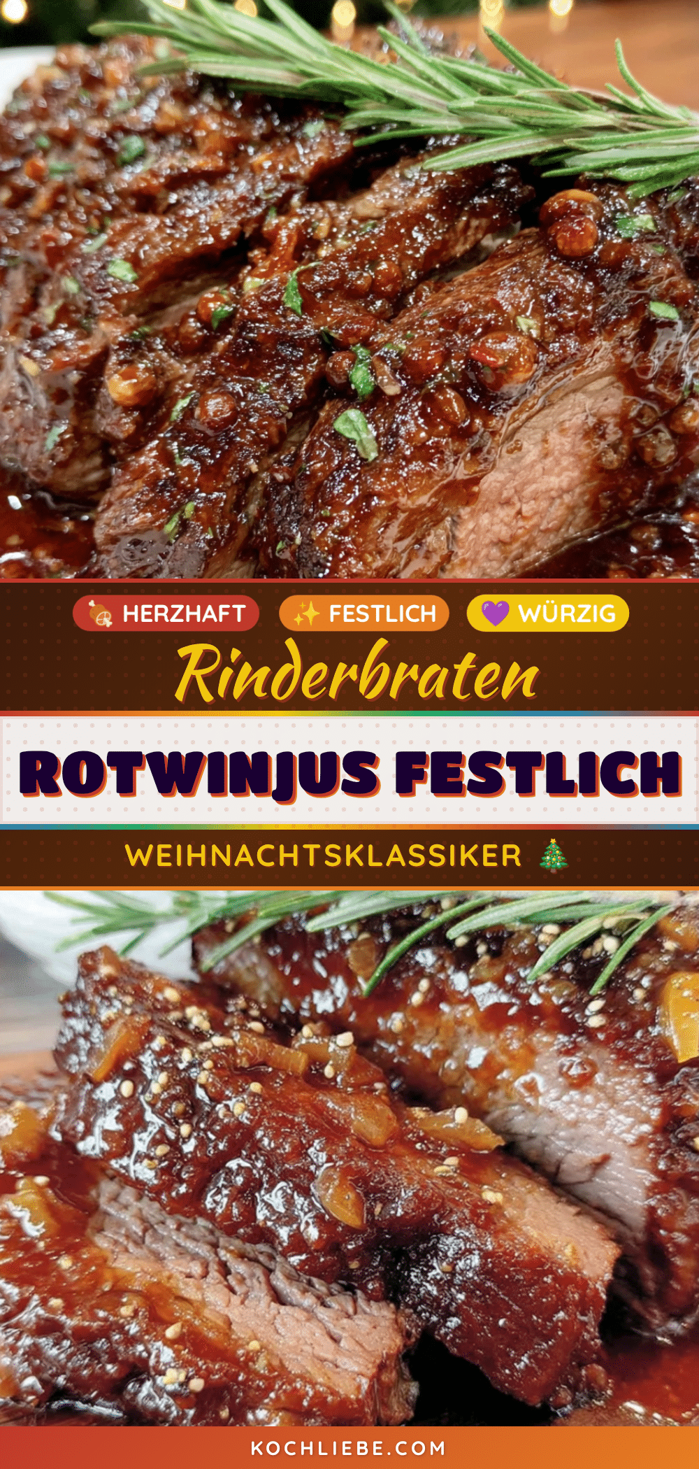 Rinderbraten mit Rotweinjus recipe