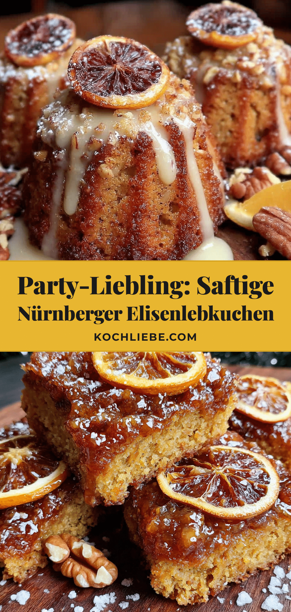 Saftige Nürnberger Elisenlebkuchen recipe