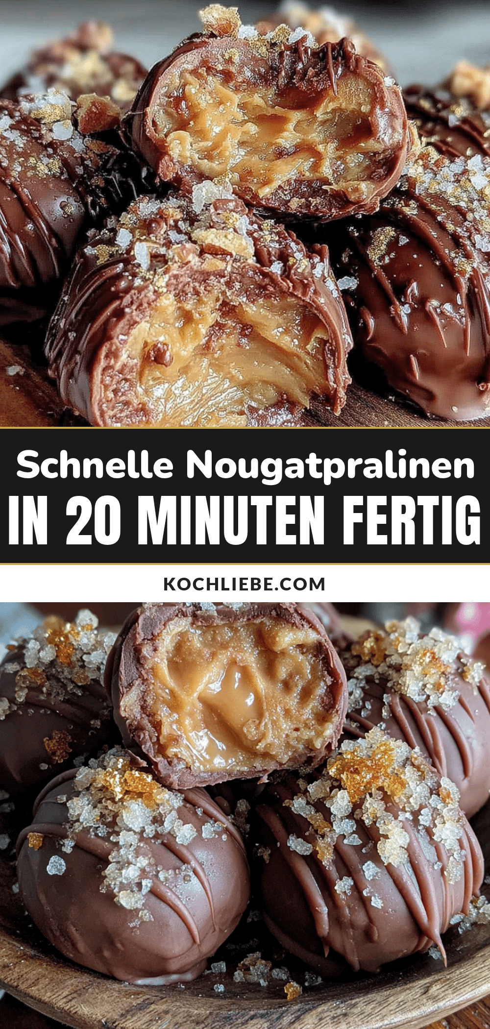 Schnelle Nougatpralinen recipe