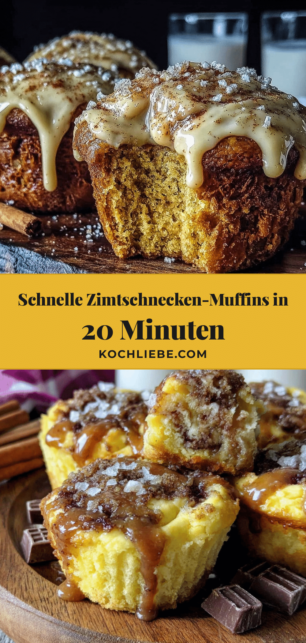 Schnelle Zimtschnecken-Muffins recipe