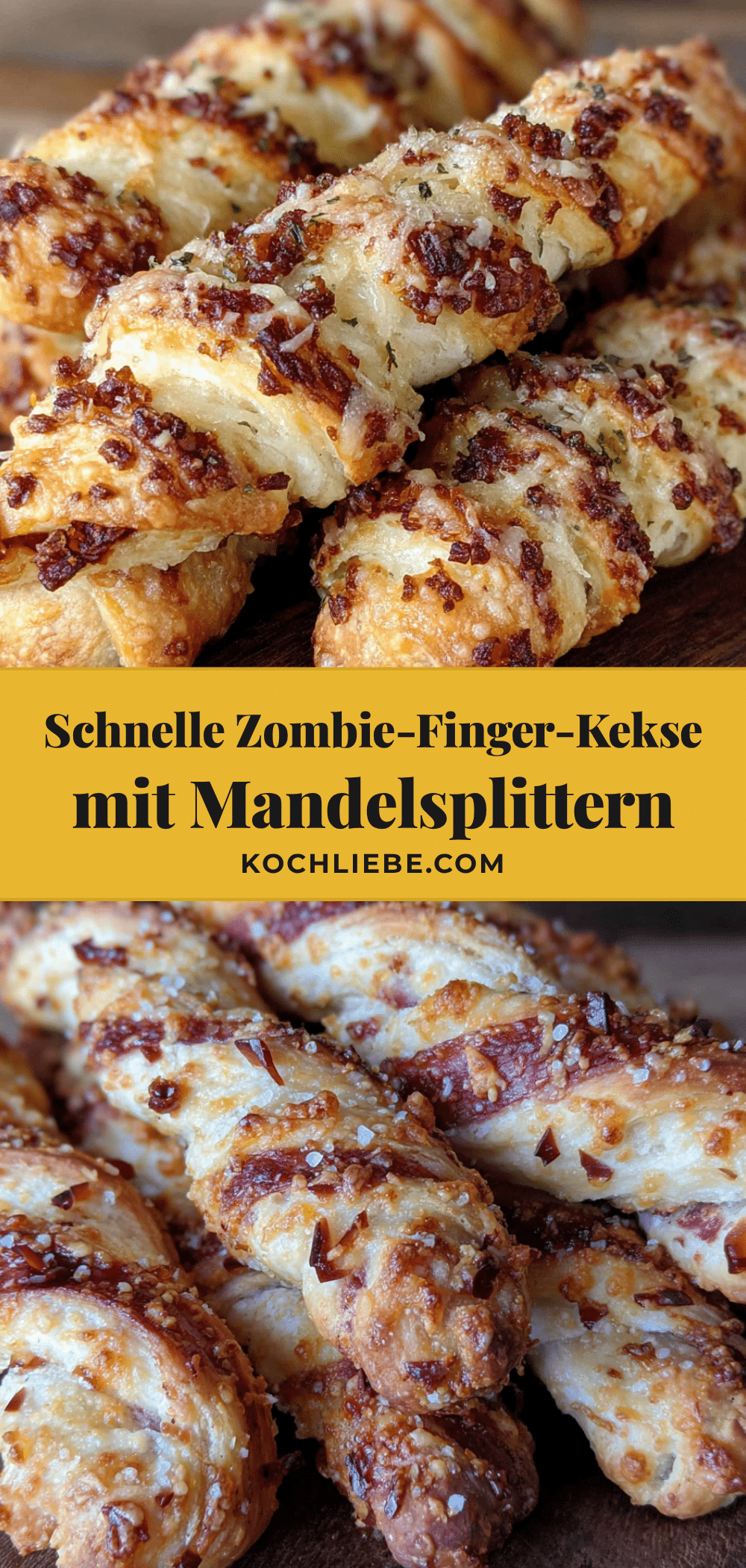 Schnelle Zombie-Finger-Kekse recipe
