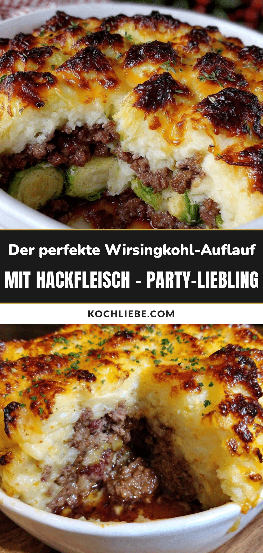 Wirsingkohl-Auflauf mit Hackfleisch recipe