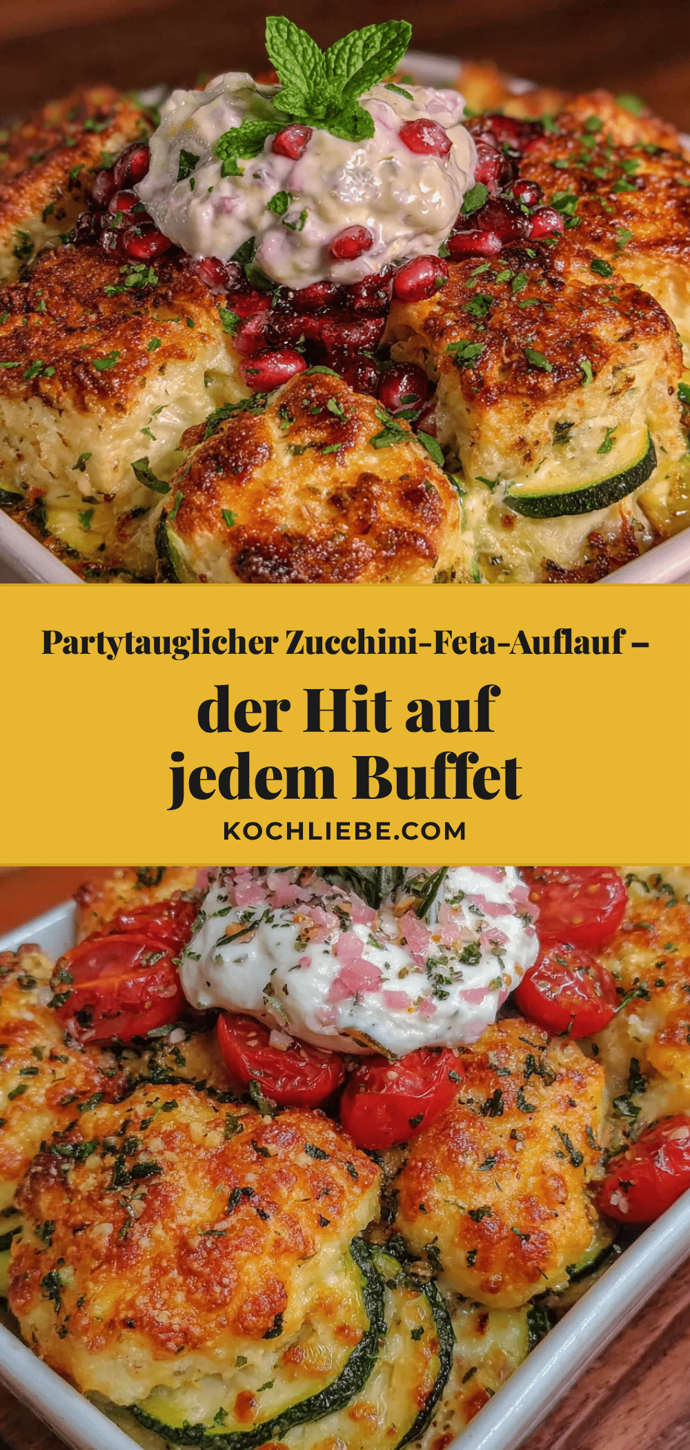 Zucchini-Feta-Auflauf recipe