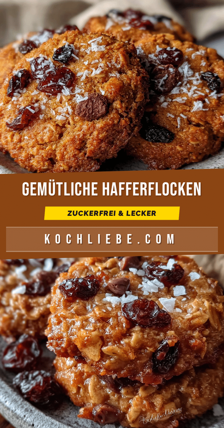 zuckerfreie Haferflocken-Plätzchen recipe