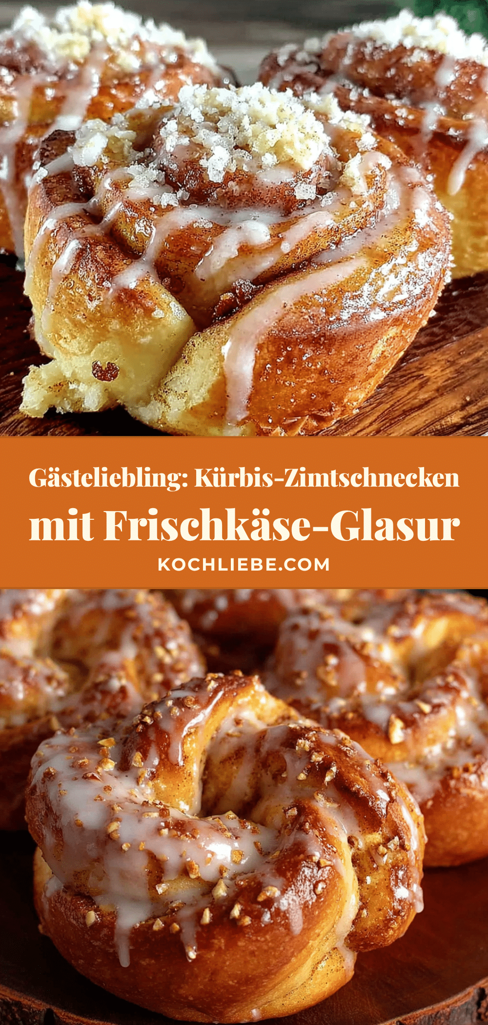 Kürbis-Zimtschnecken recipe