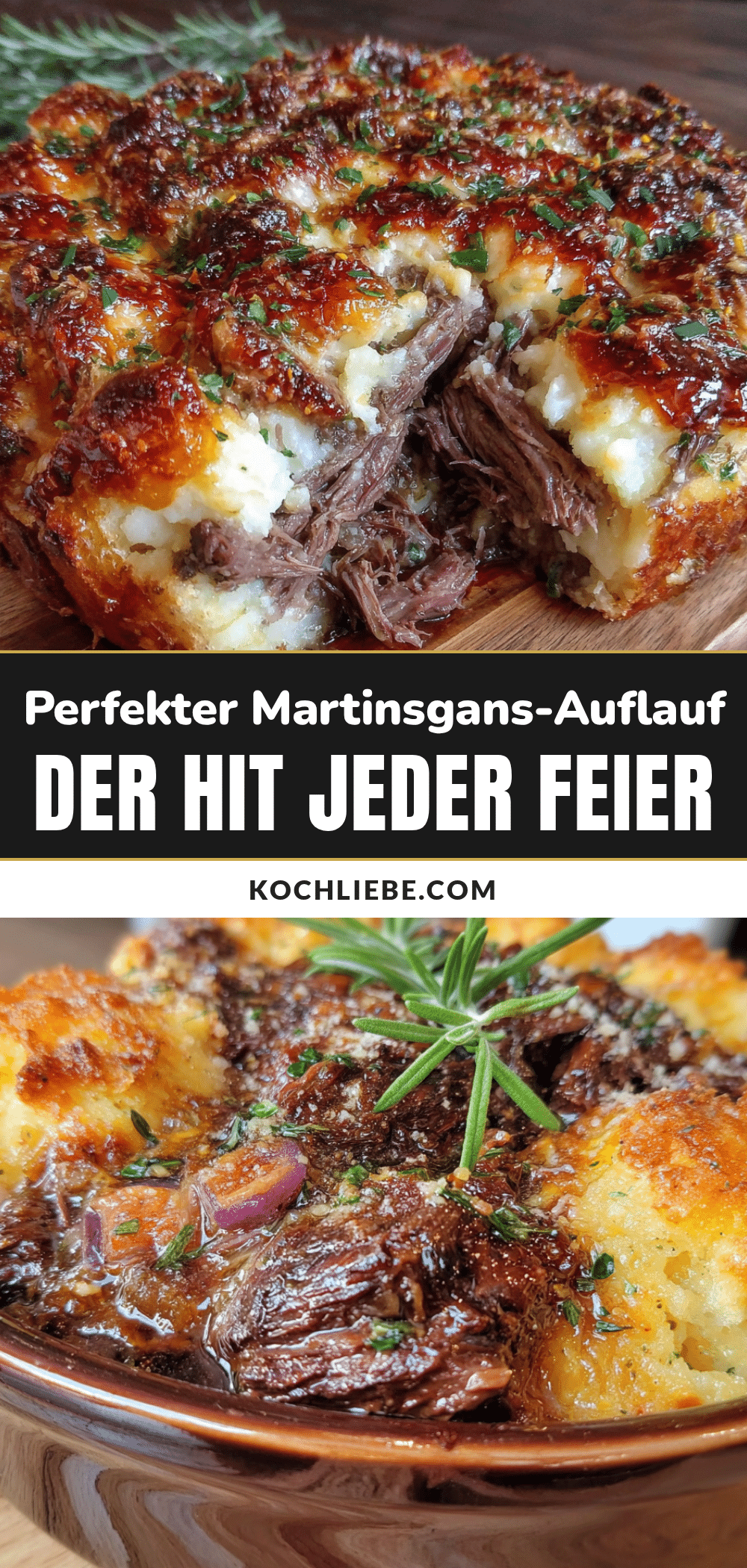 Martinsgans-Auflauf recipe