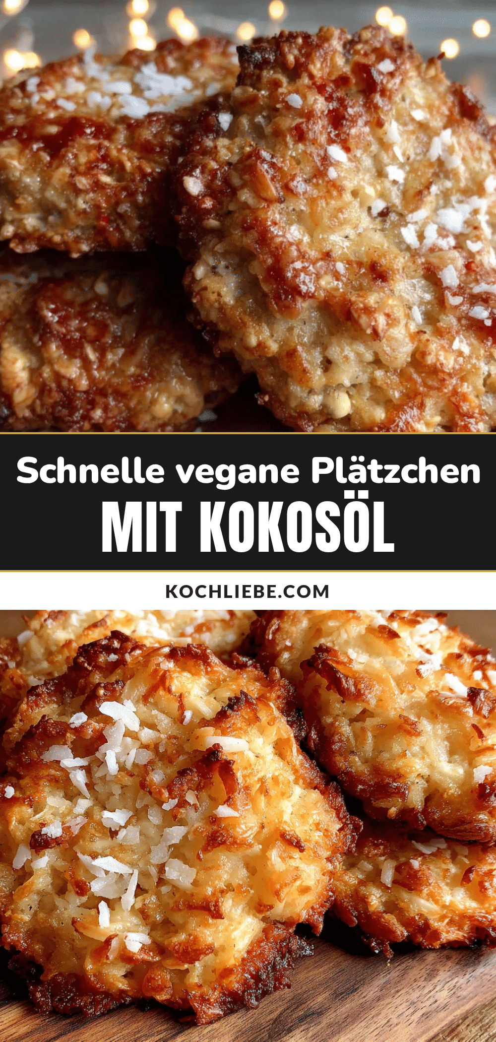 vegane Plätzchen mit Kokosöl recipe