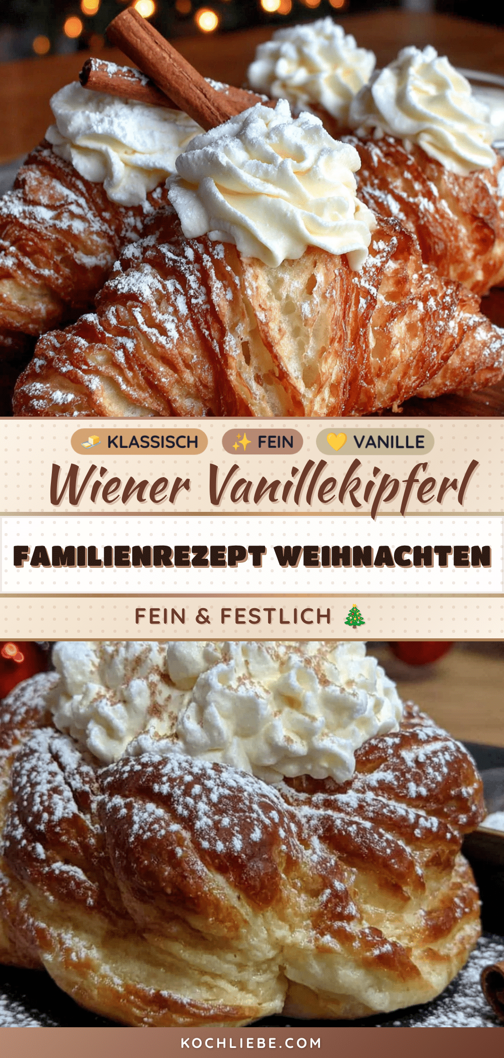 Wiener Vanillekipferl Rezept recipe