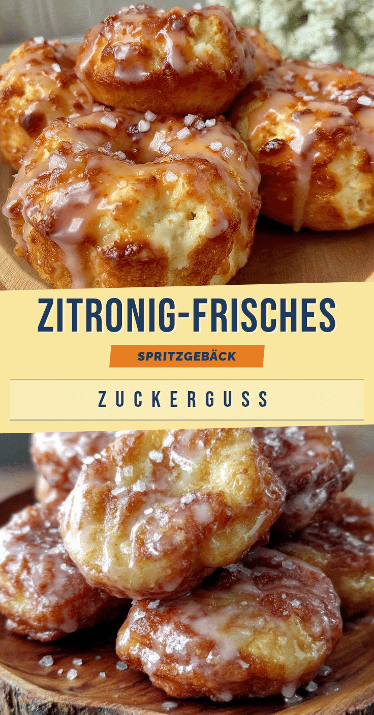 Zitronen-Spritzgebäck recipe