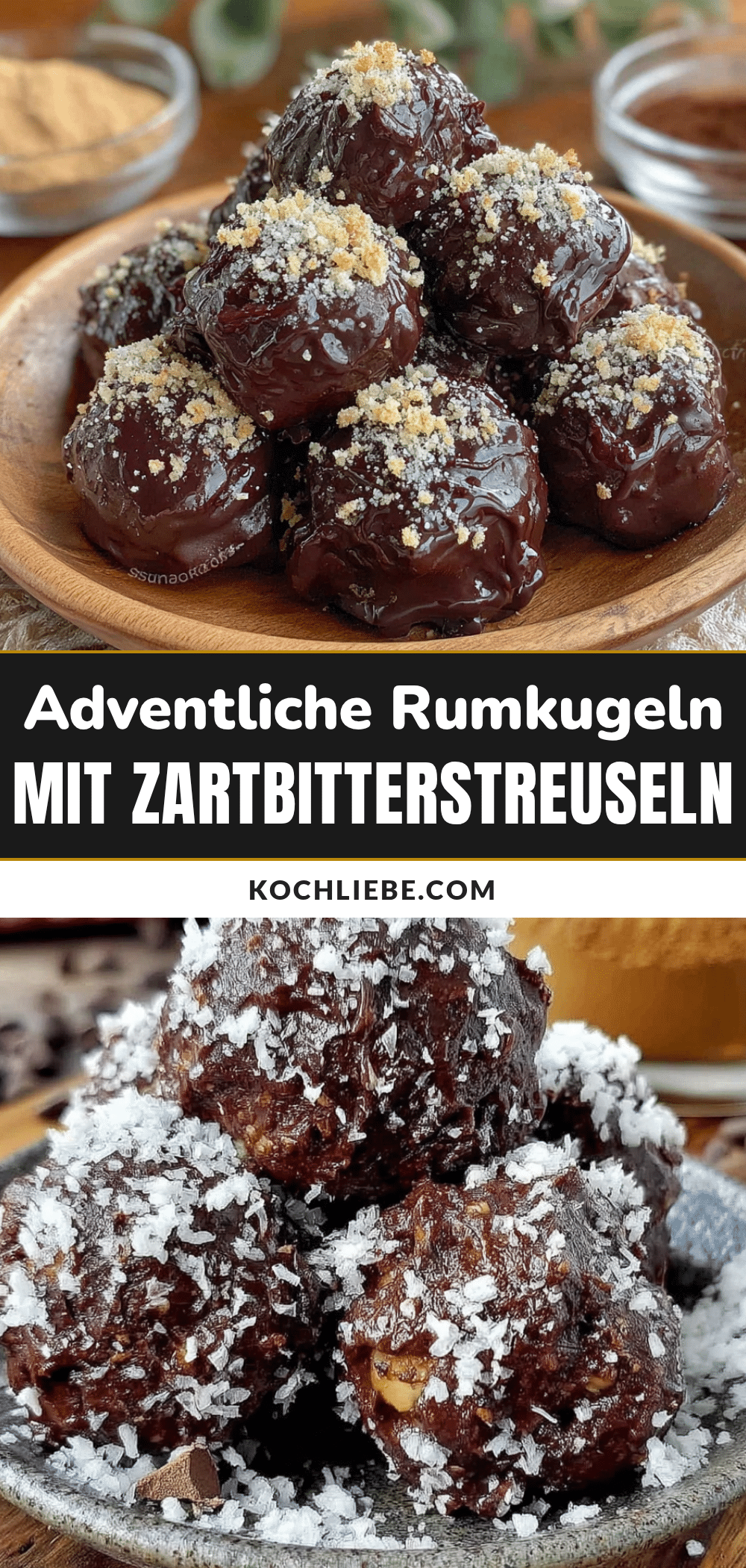 Adventliche Rumkugeln Rezept recipe