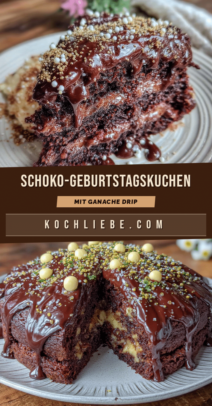 Familien-Schoko-Geburtstagskuchen recipe