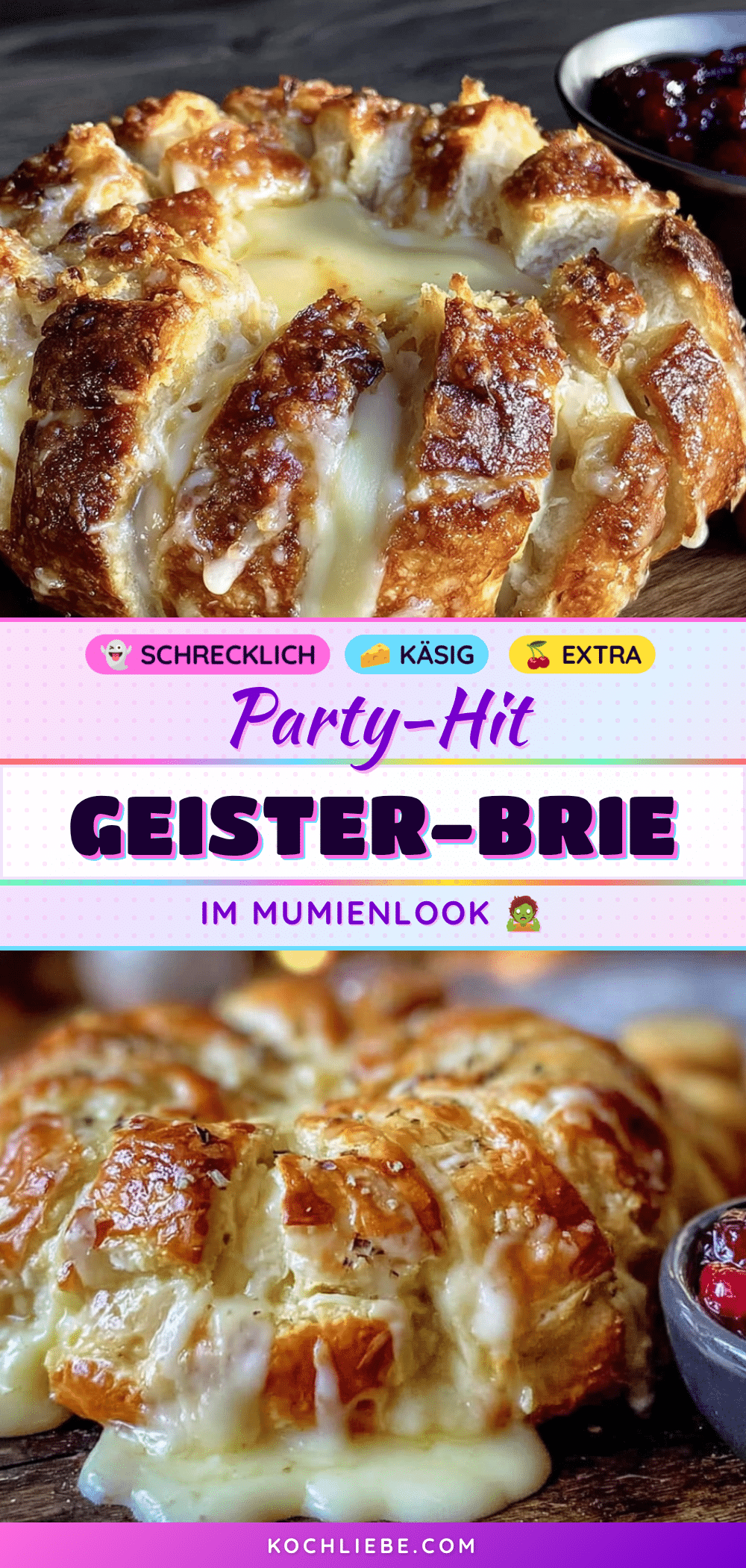 Geister-Brie im Blätterteig recipe