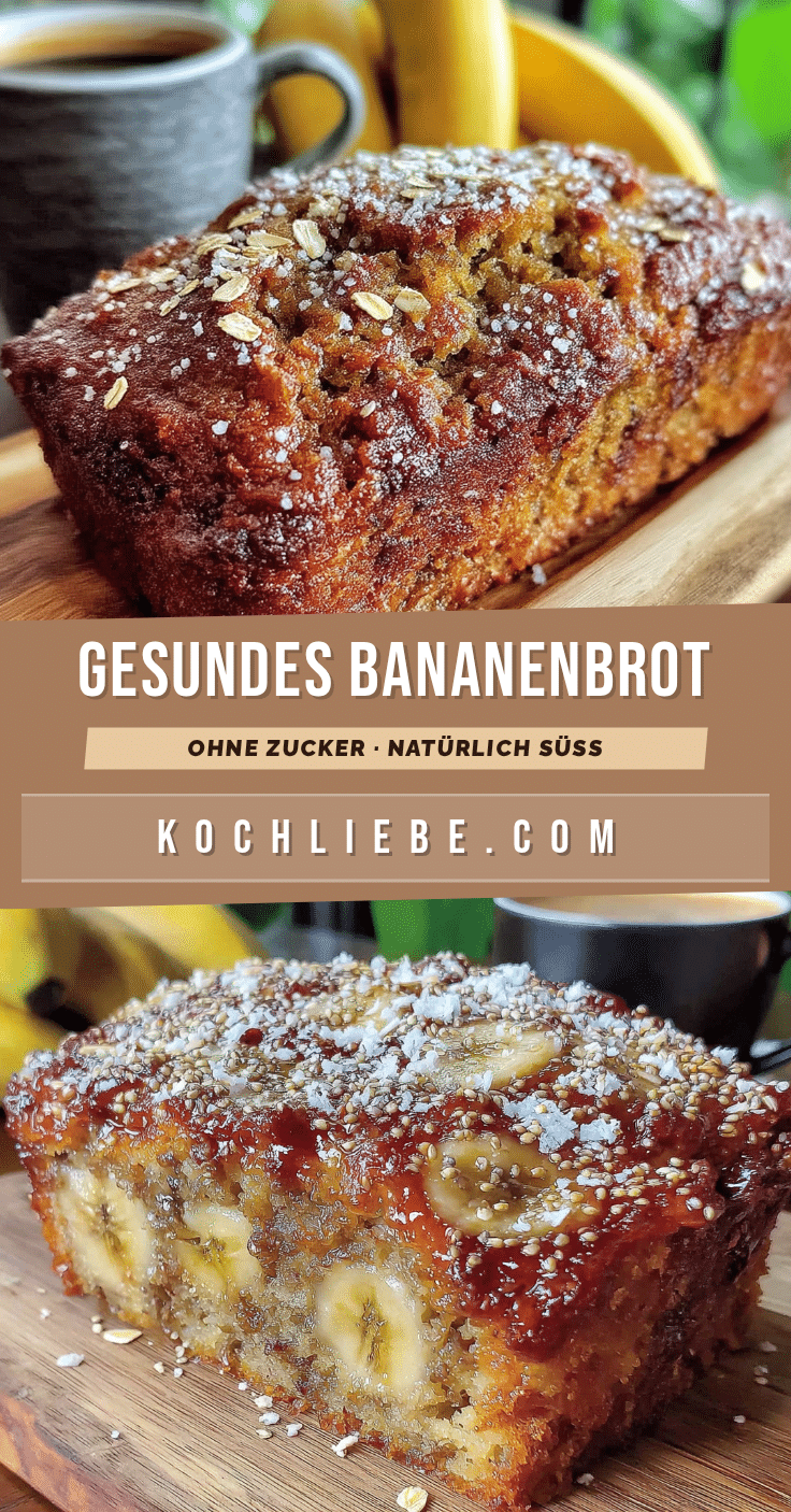 gesundes Bananenbrot ohne Zucker recipe