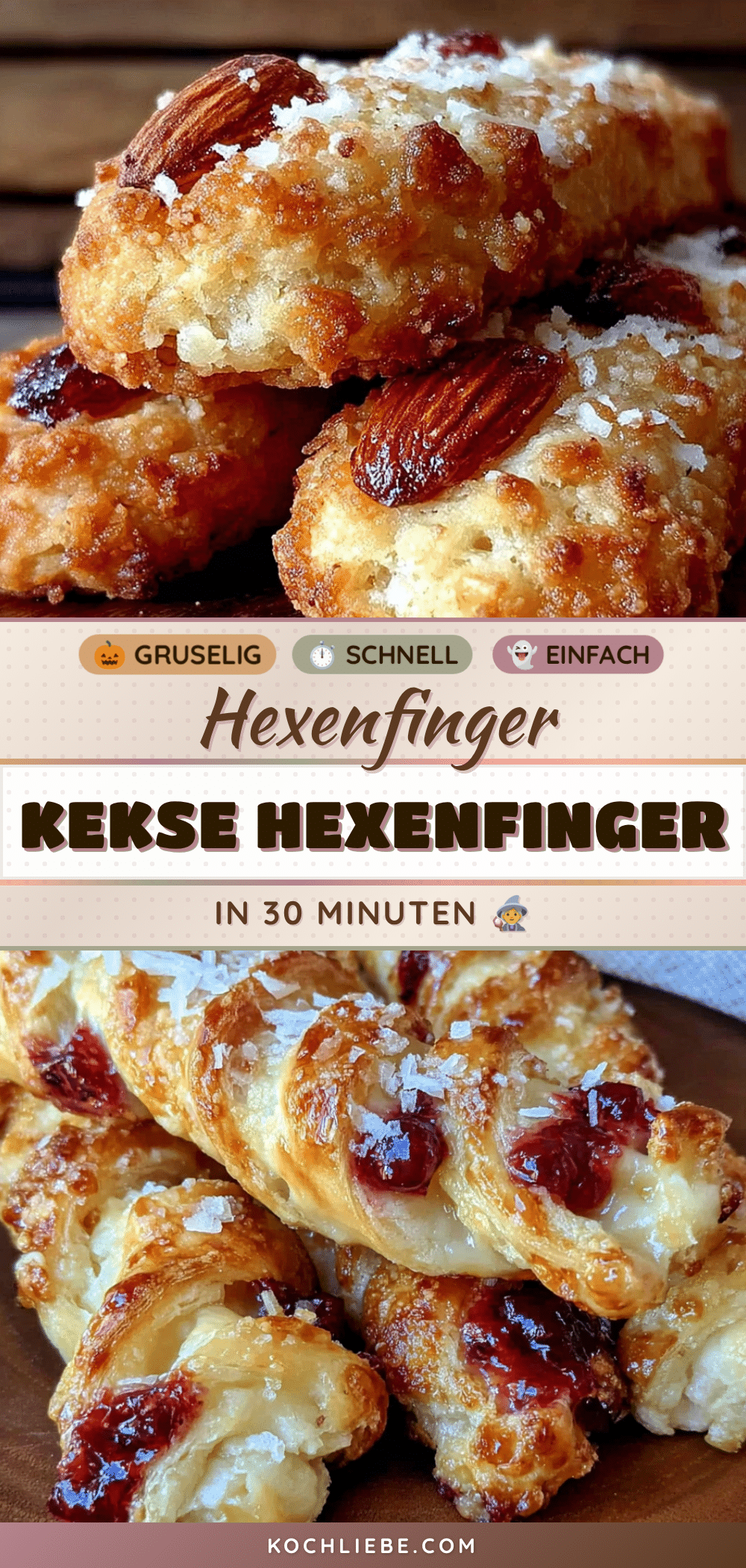 Hexenfinger-Kekse Mandelnagel recipe