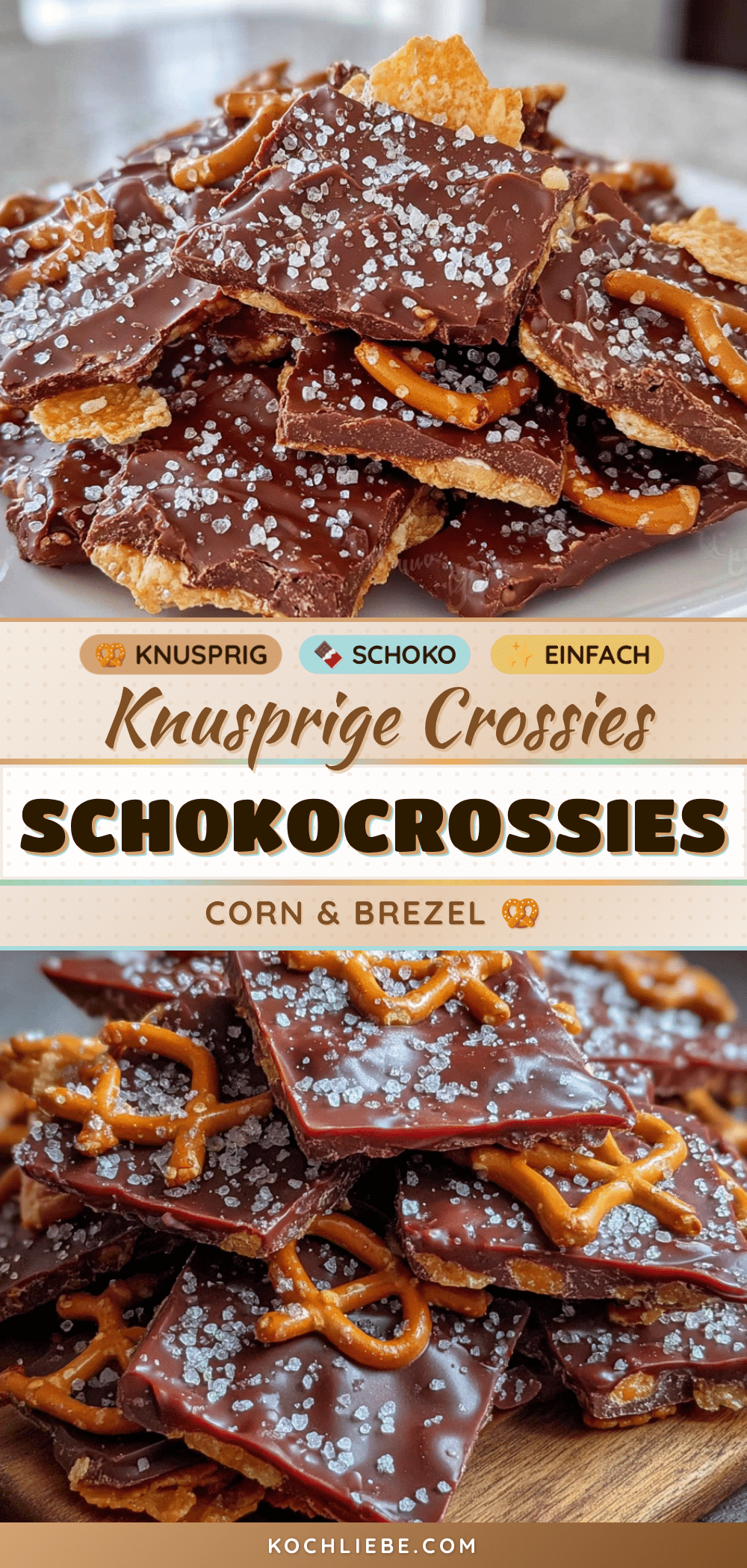 Knusprige Schokocrossies mit Cornflakes recipe