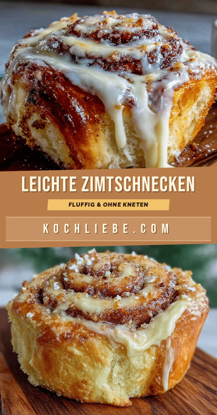 leichte Zimtschnecken über Nacht recipe