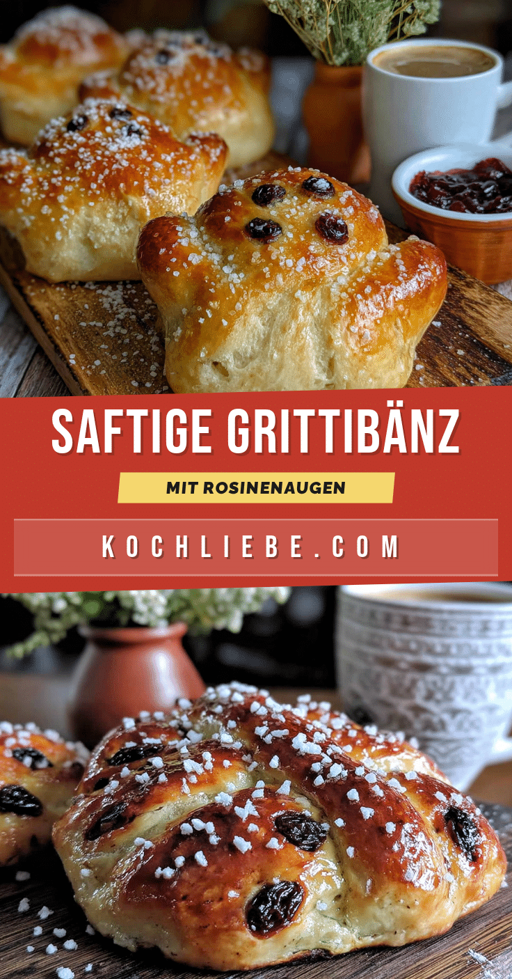 Saftige Grittibänz mit Rosinenaugen recipe