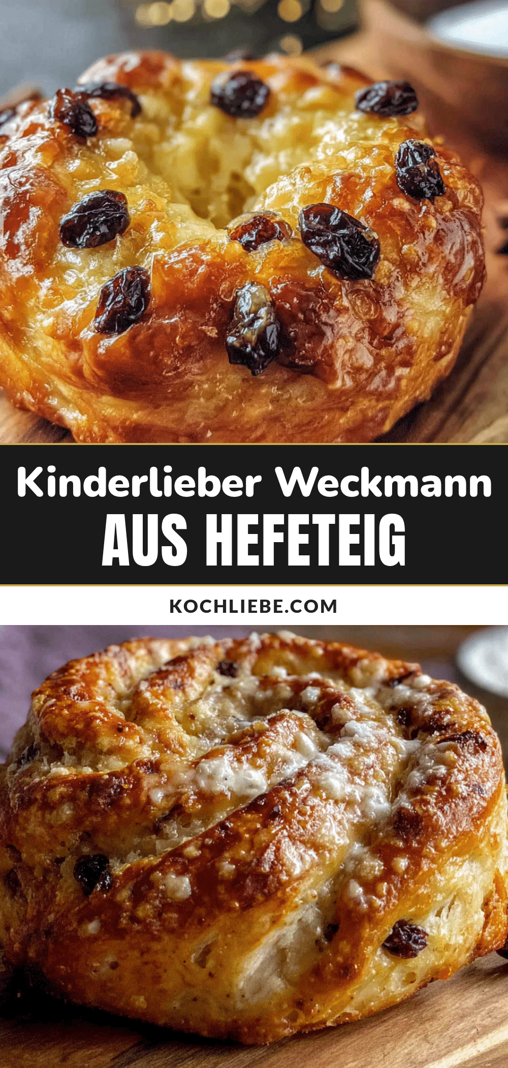 Weckmann aus Hefeteig recipe